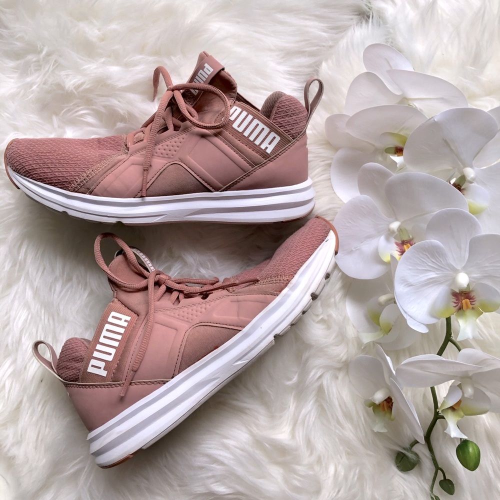 PUMA mauve/blush sneakers